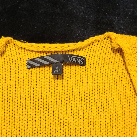 Knitted Vans zip up cardigan - Picture 2 of 2